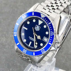 Tag Heuer, 1000 (Vintage, Circa mid 80's) 38mm, Quartz, Blue dial