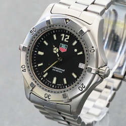 Tag Heuer 2000 Professional, Black dial, Quartz, 38mm, model WK1110