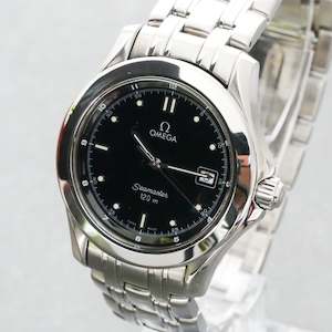 Vintage Omega Seamaster 120m, Black dial, 36mm, Quartz, model - 2511.50