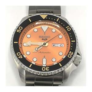 Seiko 5, Automatic, 42mm, Orange dial, 4R36-07G0 (Off-shore item)