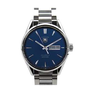 Tag Heuer, Carrera, Blue dial, Day & Date, Automatic Caliber 5, 41mm, model - WA…