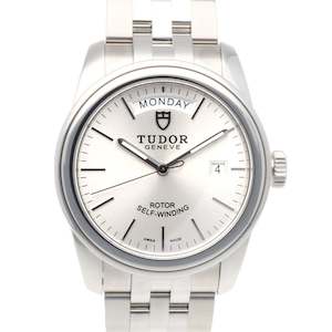 Tudor Glamour Date Day, silver dial, 39mm, Automatic, 56000 (Off-shore item)