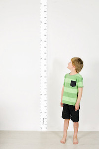 wall ruler height chart WHITE [R] tinch-html5