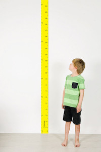 wall ruler height chart YELLOW [R] tinch-html5