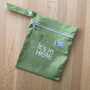 It's in here (inbetweener wet bag)