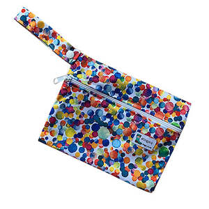 Totally dotty (small wet bag)