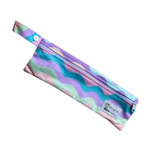 All Wet Bags Cutlery Bags: Sherbet Waves (cutlery or toothbrush wet bag)