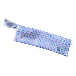 All Wet Bags Cutlery Bags: Dot Dash (cutlery or toothbrush wet bag)