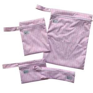 Wet Bag Sets: Pretty in Pink - starter kit