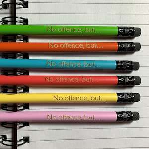 Other Useful: No offence, but... - Pencils by Make-A-Point