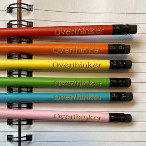 Overthinker - Pencils by Make-A-Point