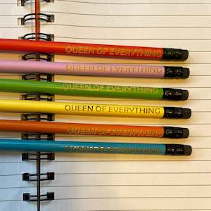 Other Useful: QUEEN OF EVERYTHING - Pencils by Make-A-Point