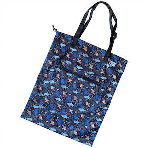 Large Tote: Sharks Tote (large wet bag)