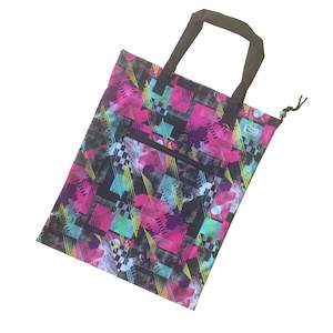 Pink Splash Tote Bag (large wet bag)