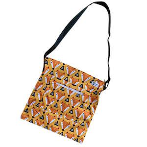 Large Square: Fox Face 'The Square' (crossbody wet bag)