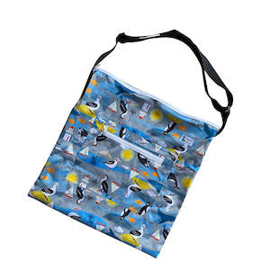 NZ Coast by Ellen G 'The Square' (crossbody wet bag)