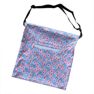 Large Square: Blossom 'The Square' (crossbody wet bag)