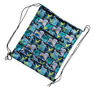 Dinosaurs Drawstring (large wet bag)