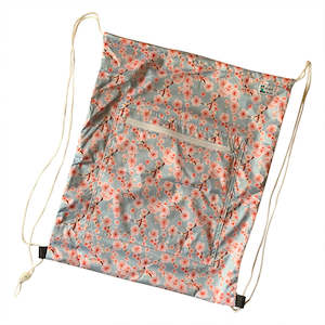 Large Drawstring: Blossom Drawstring (large wet bag)