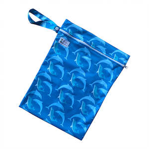 All Wet Bags Medium Wet Bags: Dolphin Pod (medium wet bag)