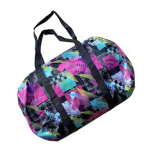 Large Duffle: Pink splash - Duffle Bag