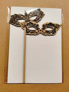 Masquerade Mask Double topper