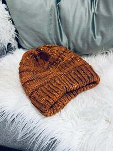 Multicolour knit beanie