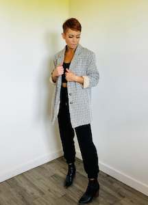 Womenswear: Refuge oversized check blazer