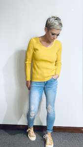 Womenswear: Refuge neon white rip jeans