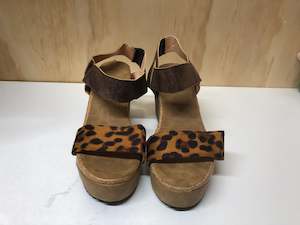 Womenswear: Summer leopard wedge heels