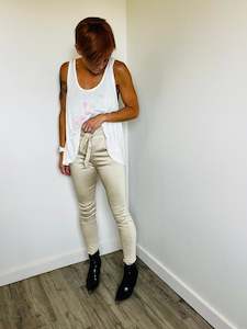 Womenswear: Refuge zeppelin gelato leg pants- stone