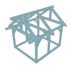 Kit Set Timber Frames: THE RAMEKA KIT-SET FRAME