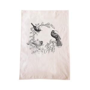 Tea Towel - Kōkako Huia Tīeke