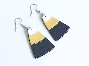 Earrings- pūteketeke, bird of the century