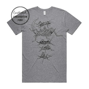 Wētā T-Shirt- grey marle, mens