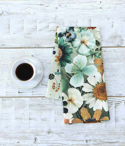 Flowerfield Tea Towel