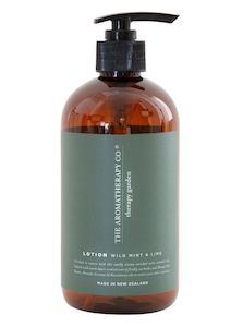 The Aromatherapy Co: Therapy Garden Hand Lotion - Wild Lime and Mint