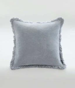 M M Linen: Sabel Cushion Pewter