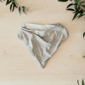 Snuggle Hunny Kids | Dribble Bib - Grey Marle