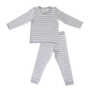 Woolbabe | Merino/Organic Cotton Pyjamas - Pebble