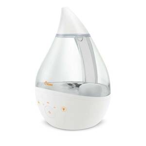 Crane | 4 in 1 Top Fill Drop Humidifier w Sound Machine - Clear