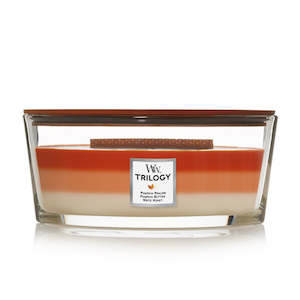 Woodwick Pumpkin Gourmand Trilogy Hearthwick