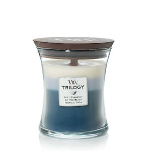 Candles: Woodwick BeachFront Cottage Trilogy Medium