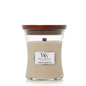 Woodwick Tonka & Almond Milk Medium