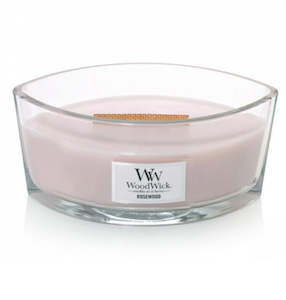 Hearthwick Candles: Woodwick Rosewood Hearthwick