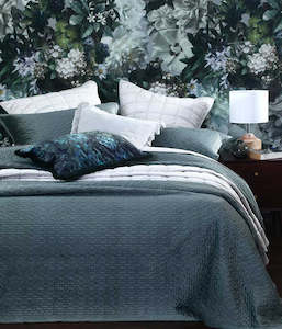 M.M Linen Terrace Bedspread Set Storm - Queen