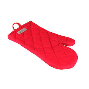 Single Oven Glove Rosso