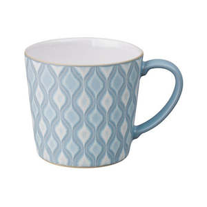 Denby Impressions Blue Hourglass Mug