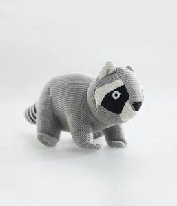 M.M Linen Racoon Soft Toy