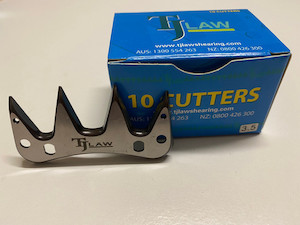 Pack of WIDETHROW CUTTERS - (10 per pack) for use with cover combs shearing